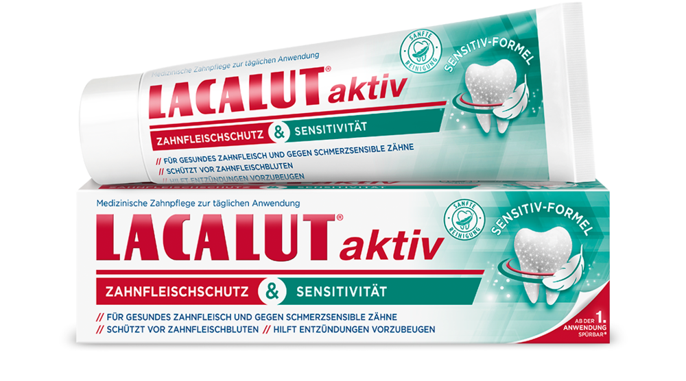 LACALUT® Aktiv Zahnfleischschutz & Sensitivität