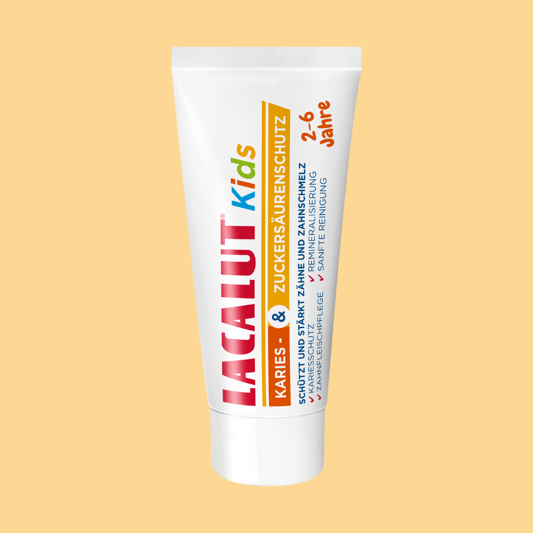 LACALUT® Kids Karies- & Zuckersäurenschutz Zahncreme