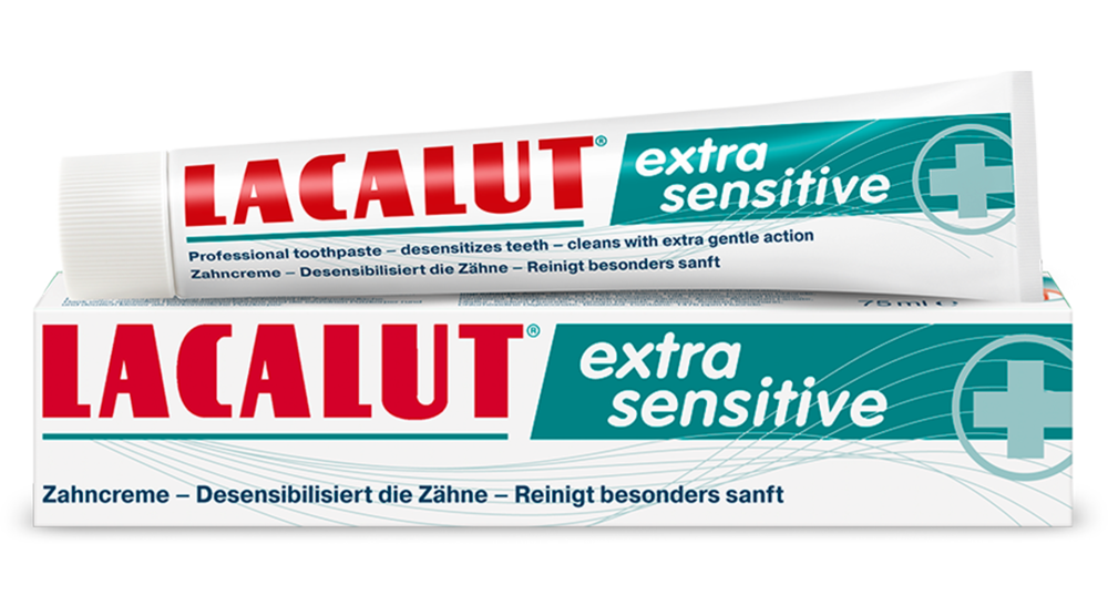 LACALUT® extra sensitive Zahncreme