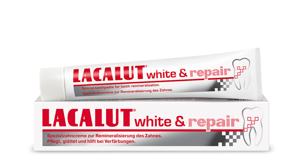LACALUT® white and repair Zahncreme