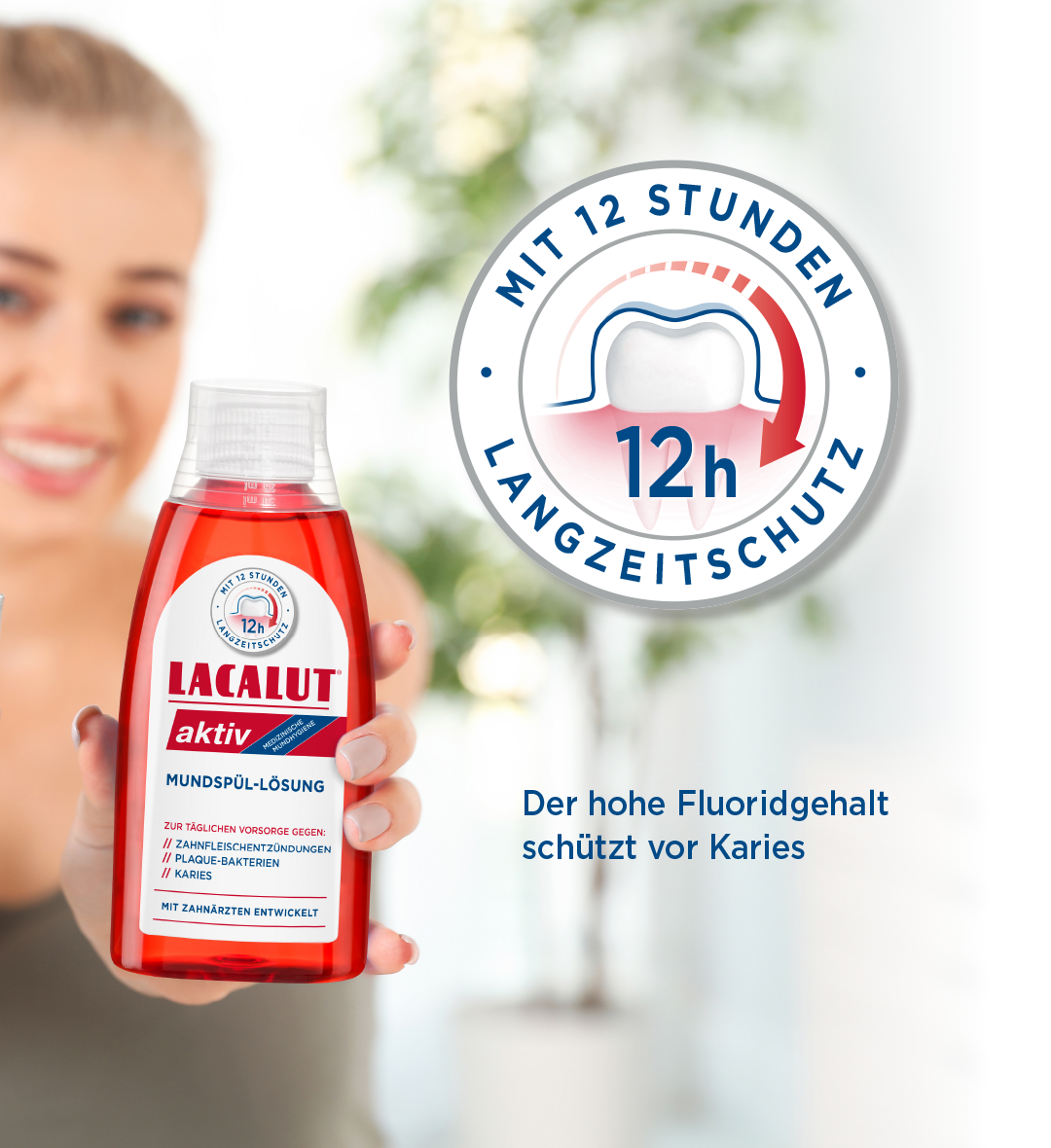 LACALUT® aktiv Mundspül-Lösung 