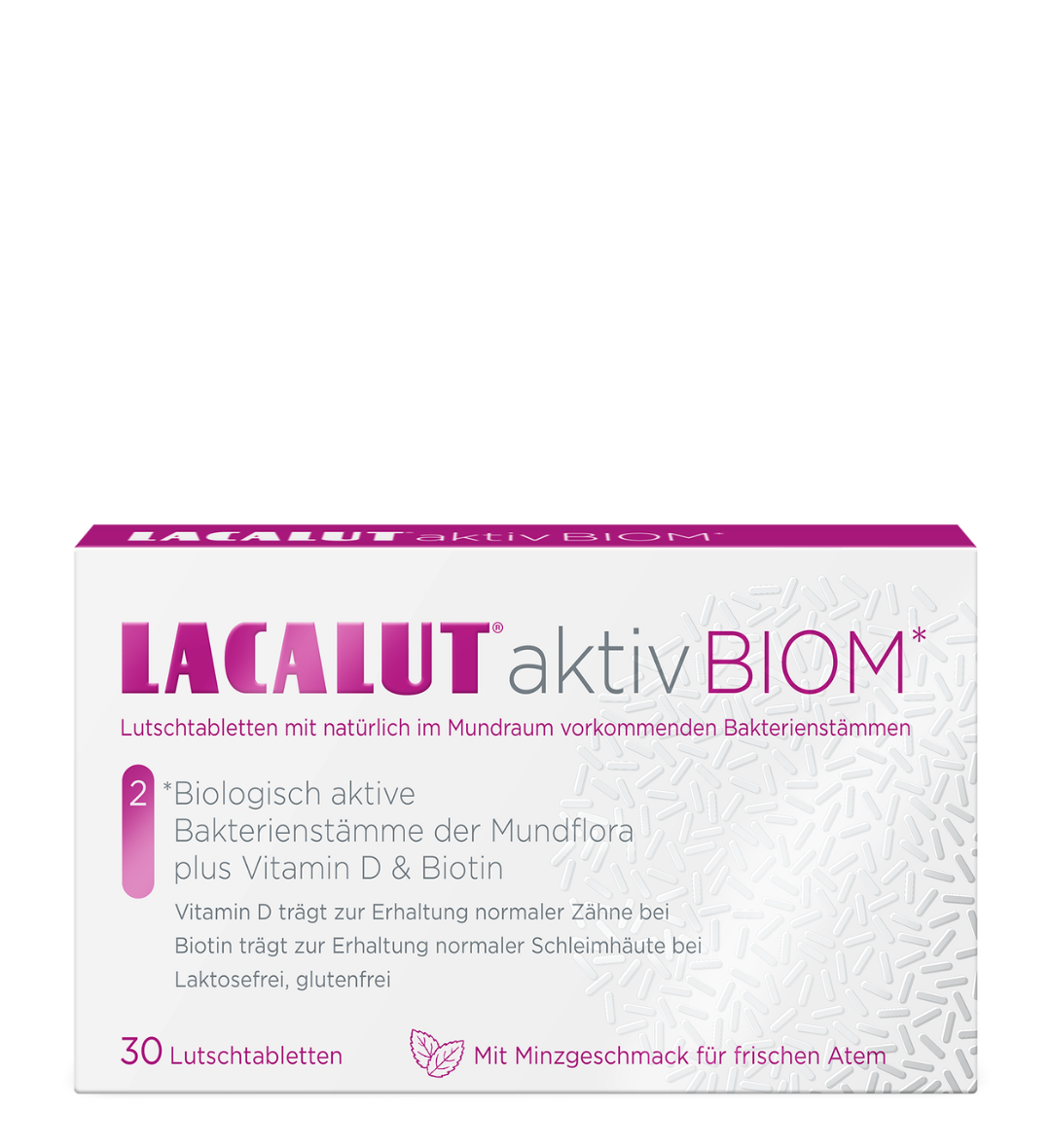 LACALUT® aktiv Biom Lutschtabletten