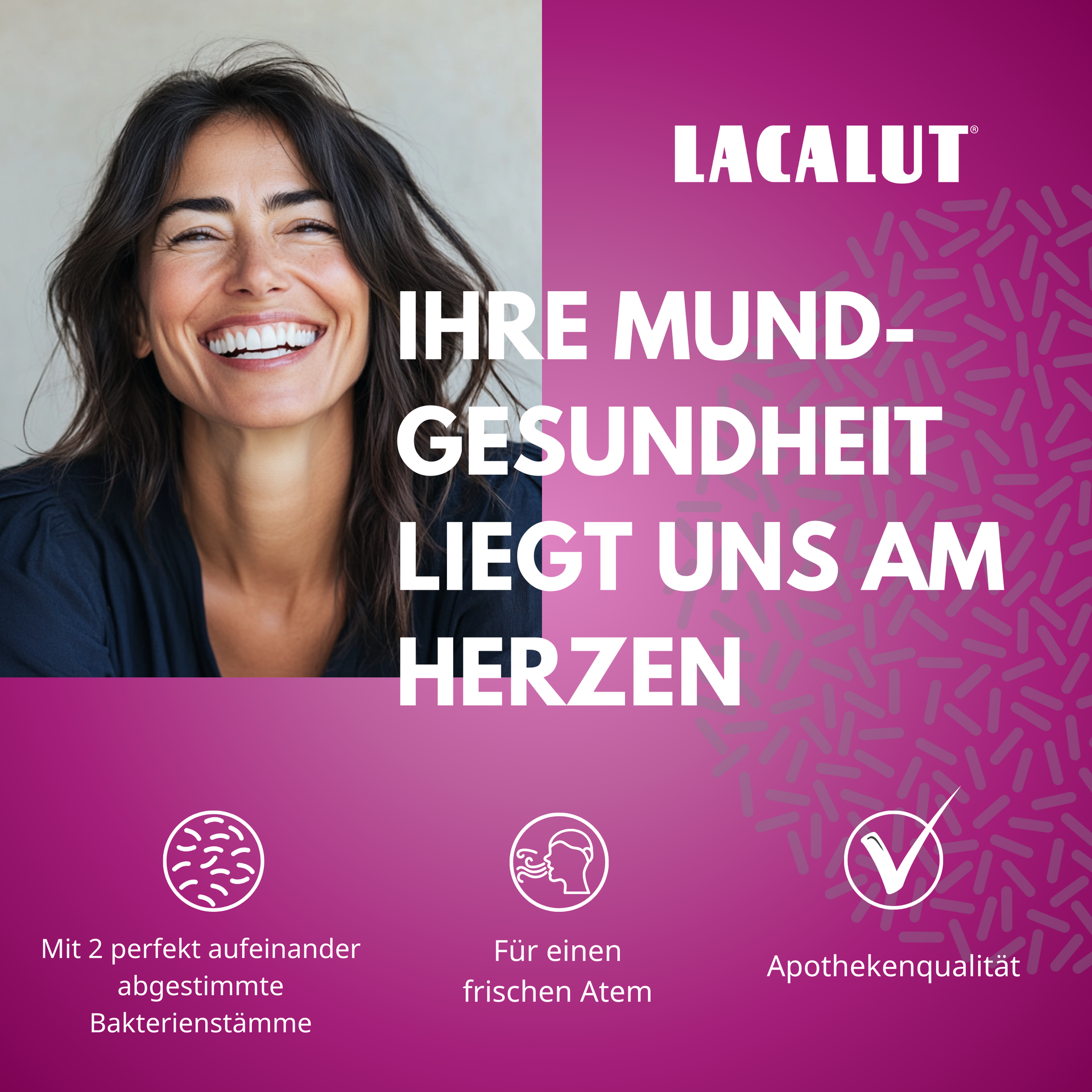 LACALUT® aktiv Biom Lutschtabletten
