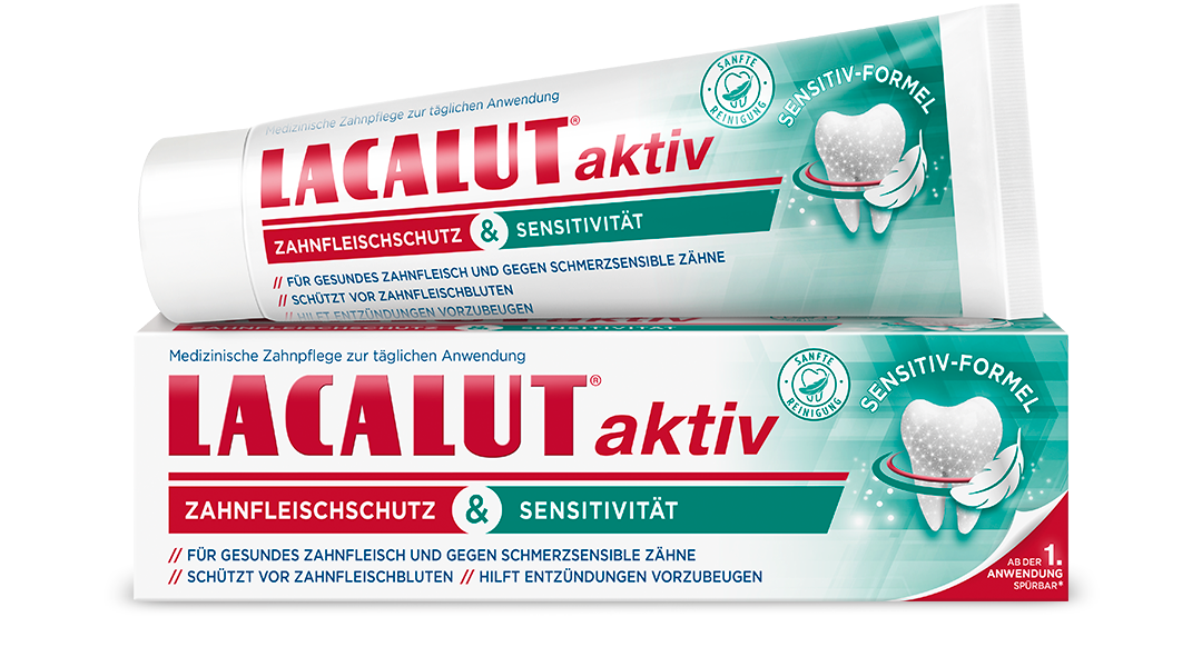 LACALUT® Aktiv Zahnfleischschutz & Sensitivität