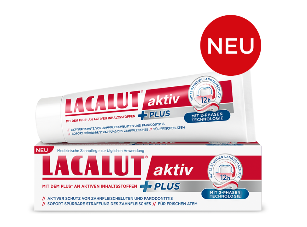 LACALUT® aktiv PLUS Zahncreme